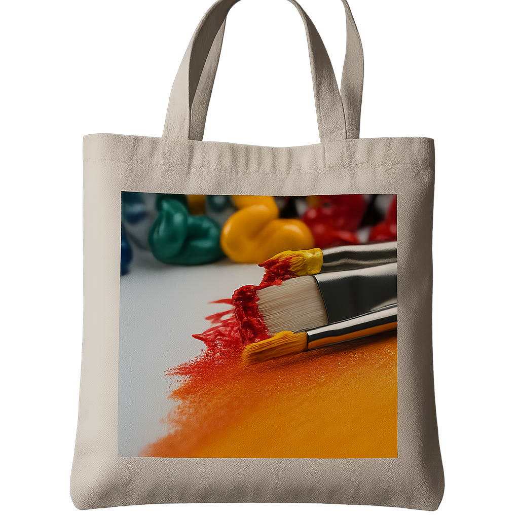 Tote and canvas
